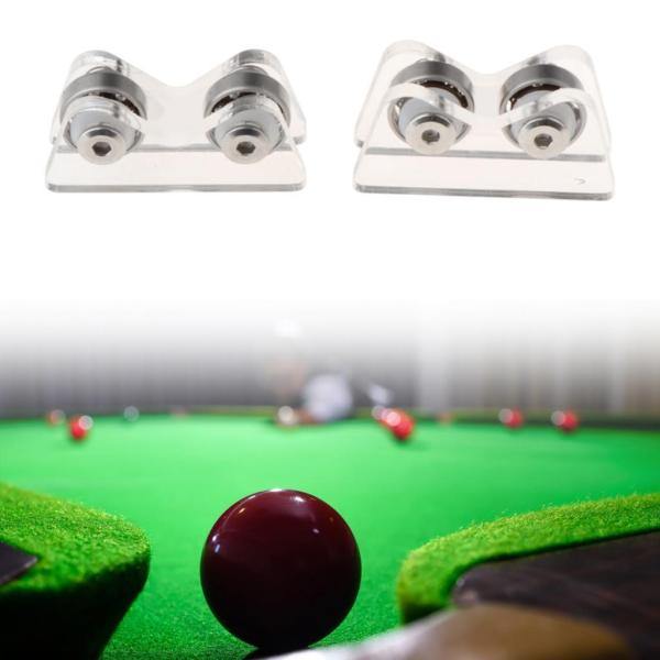 2ピース ビリヤードキュー真直度チェッカーパーツ スヌーカークラブローラー真直度検出器 ゲームクラブ用チェック