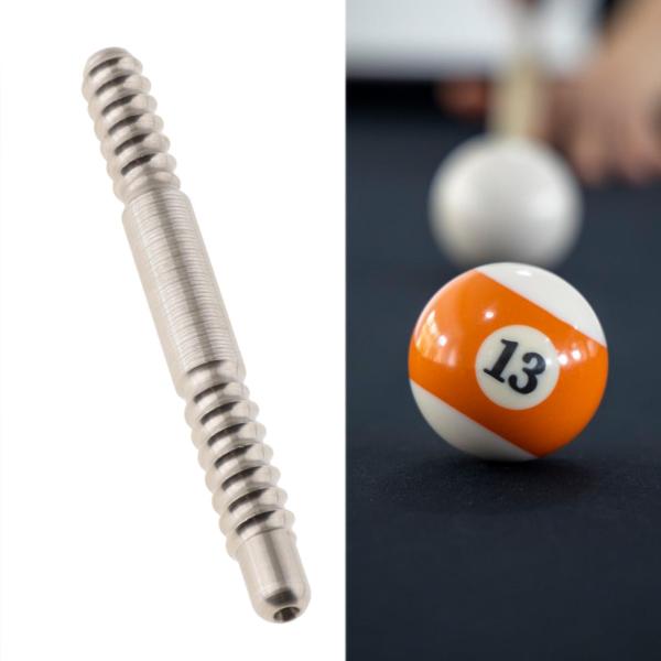 ビリヤード プールキュー ジョイントピン ビリヤードアクセサリー ビリヤード延長ネジ ステンレススチール