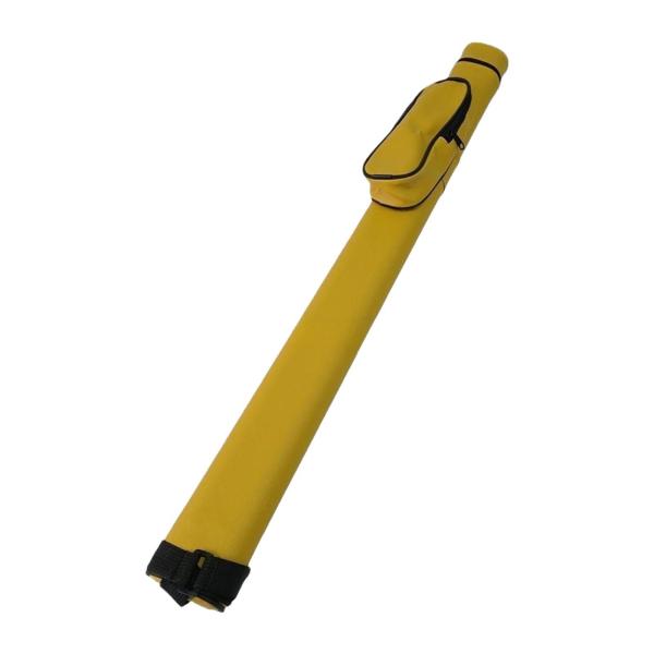 プールキューケース 屋外コンテナ プールテーブルアクセサリー ビリヤードプールキューバッグ イエロー