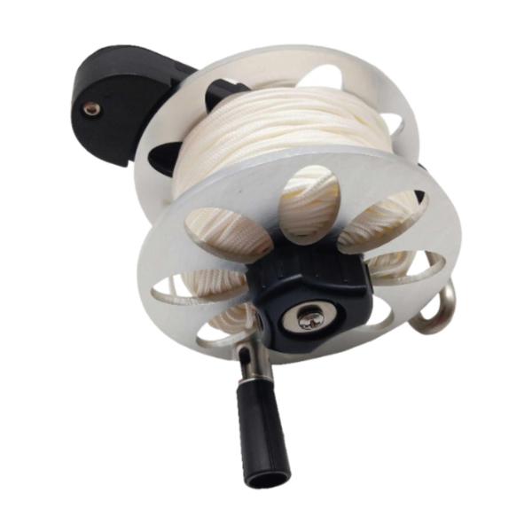 シュノーケリング フィンガースプール ダイビングスプールリール 水中ダイビング ウォータースポーツ 60Mライン