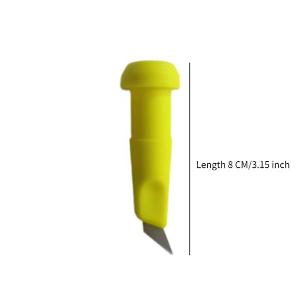 アルペンストック チッププロテクター ウォーキングスティック ノルディックウォーキング ハイキング スキー用 イエロー