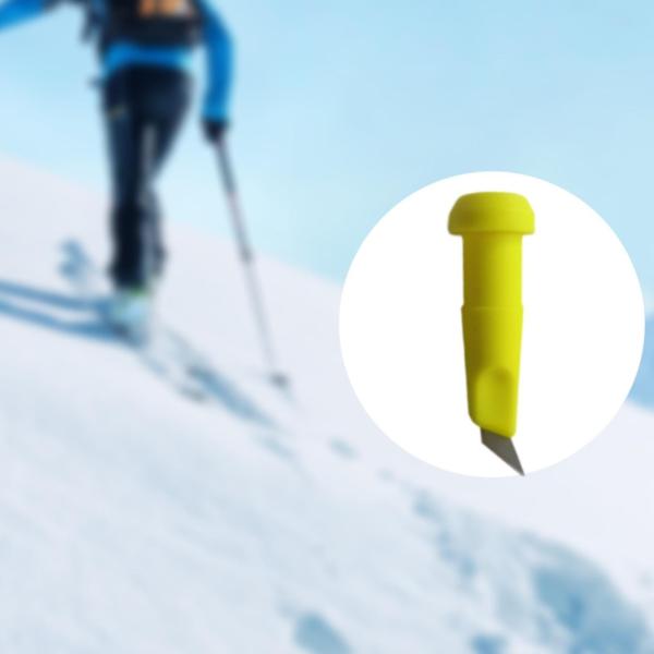 アルペンストック チッププロテクター ウォーキングスティック ノルディックウォーキング ハイキング スキー用 イエロー