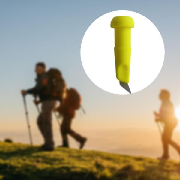 アルペンストック チッププロテクター ウォーキングスティック ノルディックウォーキング ハイキング スキー用 イエロー