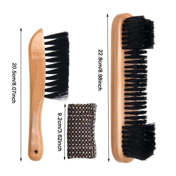 ビリヤード台ブラシセットとキューシャフトクリーナークロス、ビリヤードプールスヌーカーアクセサリー