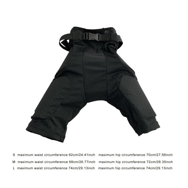 アイスホッケー 転倒防止パンツ ポータブル ローラースケート 転倒防止パンツ L ティーン