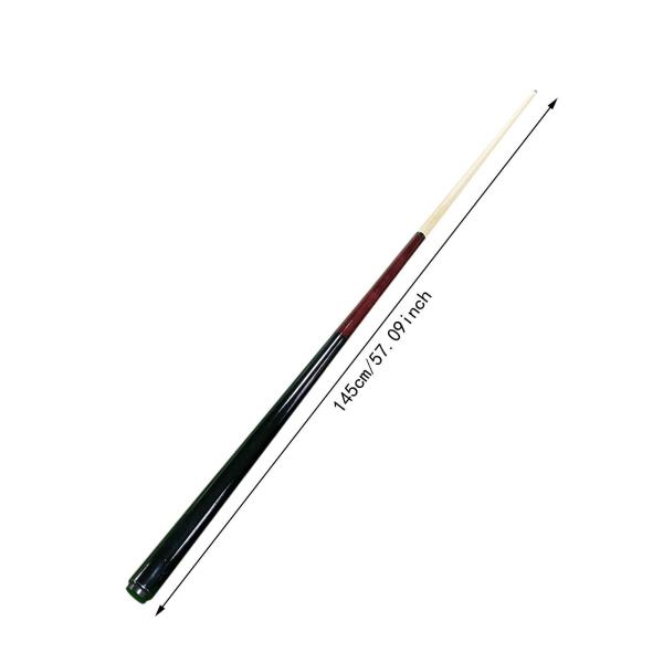 プールキュー 木製 ビリヤードキュー 57.1インチ 14mm ラージチップ ブレイクジャンプキュー ビリヤードプールキュースティック バー練習用キュ