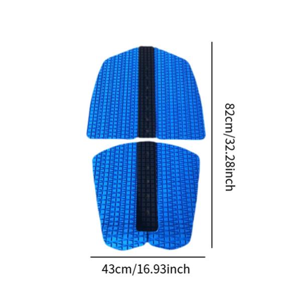 サーフトラクションパッド 滑り止めアクセサリー パドルボード サーフィン ロングボード用 6個 ブルー