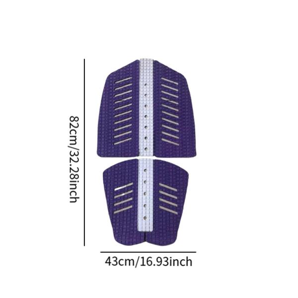 サーフトラクションパッド 滑り止めアクセサリー パドルボード サーフィン ロングボード用 6個 パープル