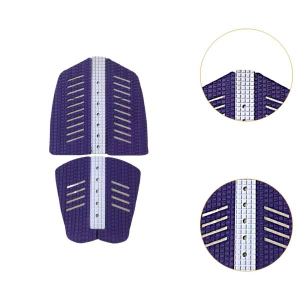 サーフトラクションパッド 滑り止めアクセサリー パドルボード サーフィン ロングボード用 6個 パープル