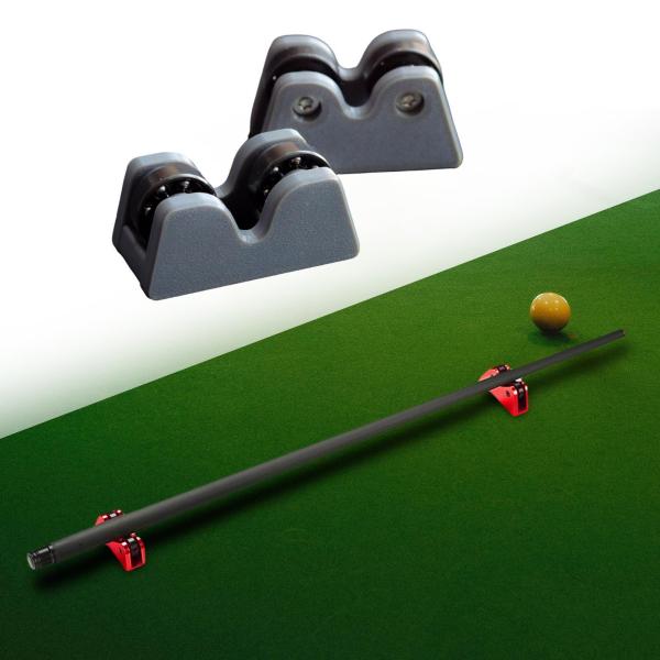 プール ビリヤード 真直度チェッカー 真直度検出器 ゲーム用 家庭用 グレー 2個