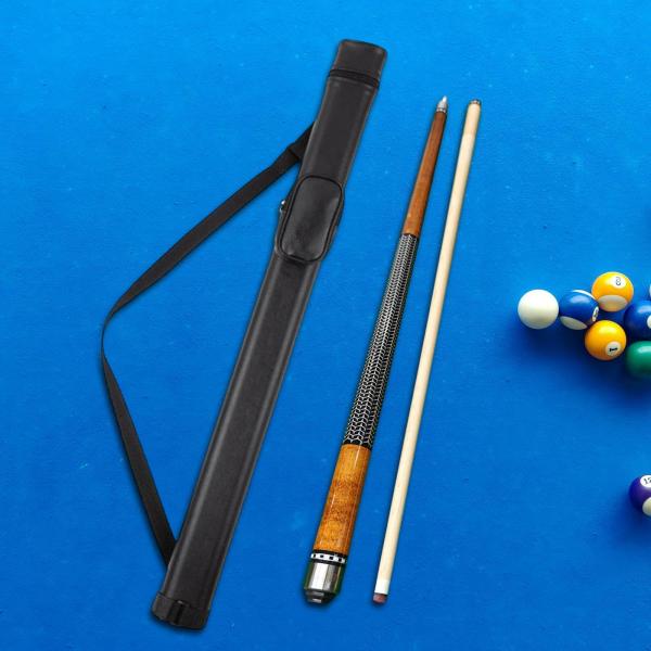 プールキュースティック 13mm チップ 交換用木製ビリヤードキュー ゲーム用 ホーム ブラウン