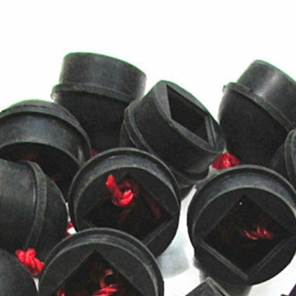 ビリヤードチョークホルダー 20個 チョークケース プール コード付き ゴム チョークを保護 実用ツール ビリヤードチョークキャリア ラウンド