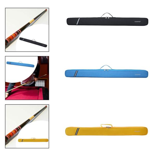 ビリヤード キューバッグ キャリア 防塵 傷防止 ビリヤードスティック キャリングケース ブラック