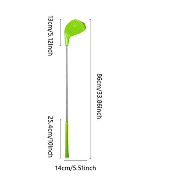 ゴルフクラブ ゴルファーギフト用品 ゴルフ練習用クラブ ゲーム用 ゴルフコース 芝生 86cmx14cm