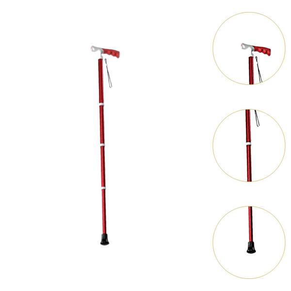 トレッキングポール 伸縮式 3ジョイント ハイキングスティック ハイカー バックパッカー キャンプ用