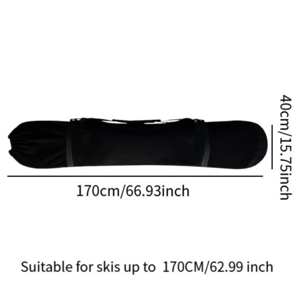 スノーボード スリーブ キャリア スノーボード カバー バッグ シングルボード アウトドア スキー用 170cm