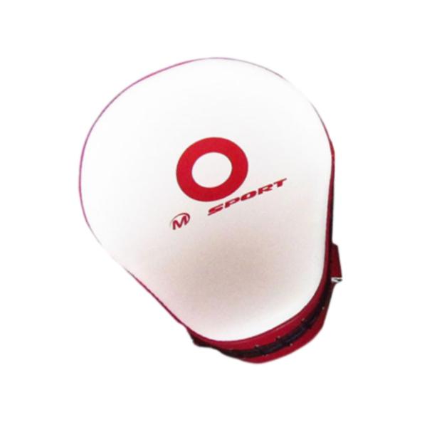 ボクシング パッド フォーカス PU レザー アクセサリー パンチ ミット MMA テコンドー 道場用 ホワイト