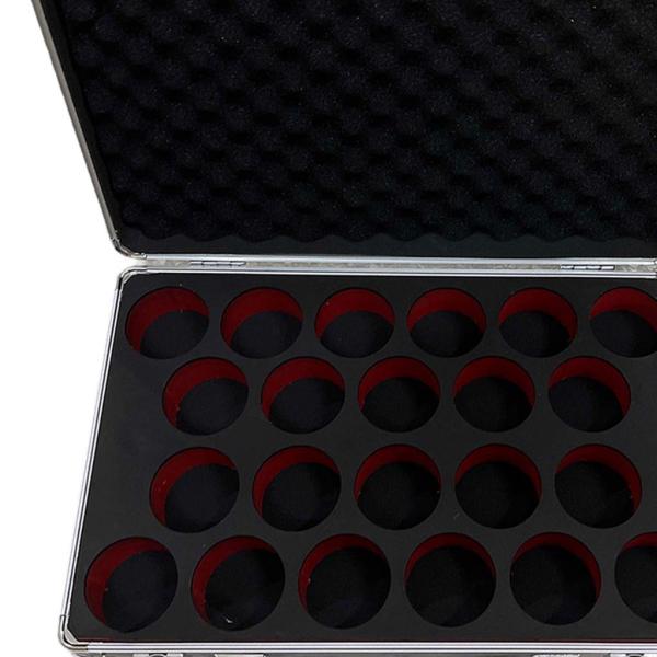ビリヤードボール収納ボックス ボール22個収納可能 軽量コンテナ ポータブルキャリーケース スヌーカーボール スーツケース スポーツ用