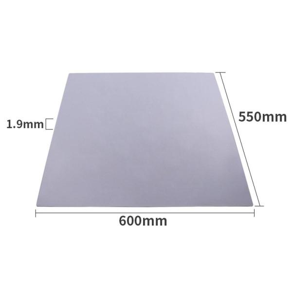 脚エクササイズ用滑り止めマット 大人用 床保護 フィットネス ピラティス スタジオ用 グレー