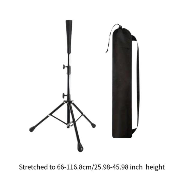 野球バッティングティー ソフトボールティー 三脚スタンドベース エクササイズトレーニング器具 打撃用野球ティー 屋外屋内用