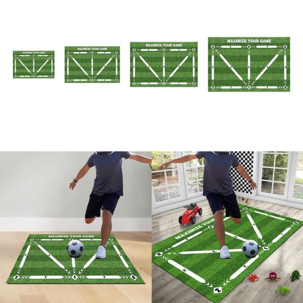 フットボールトレーニングマット 子供用 ショックドリブル サイレントスターター サッカートレーニングマット 40 cmx60 cm