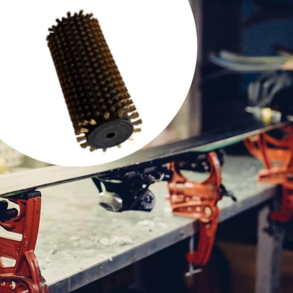 電動交換ローラーブラシ プロフェッショナルポータブルスキーワックスブラシ 銅線ブラシ