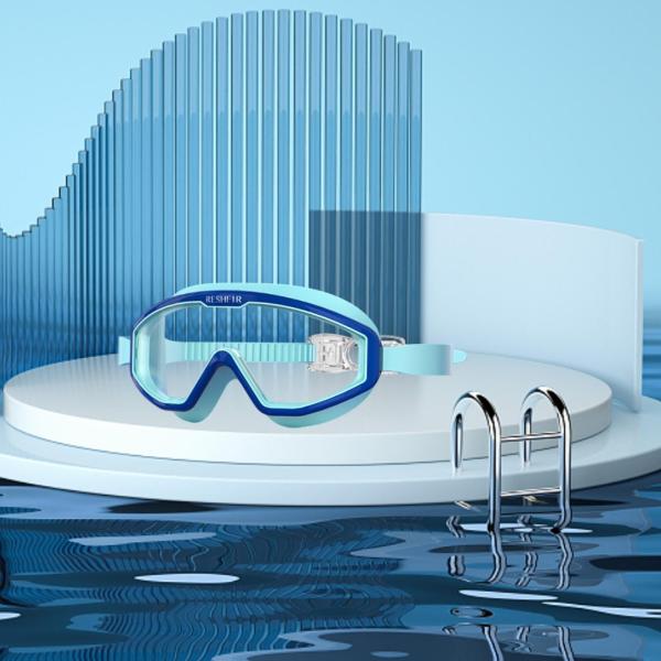 子供用水泳ゴーグル 子供用水泳ゴーグル 軽量 ポータブル PCレンズ 目の保護 水泳トレーニング シリコン製アイウェア 子供用