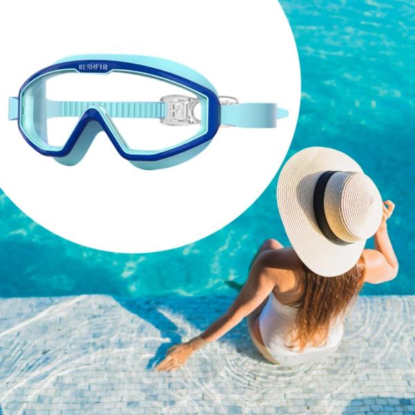 子供用水泳ゴーグル 子供用水泳ゴーグル 軽量 ポータブル PCレンズ 目の保護 水泳トレーニング シリコン製アイウェア 子供用