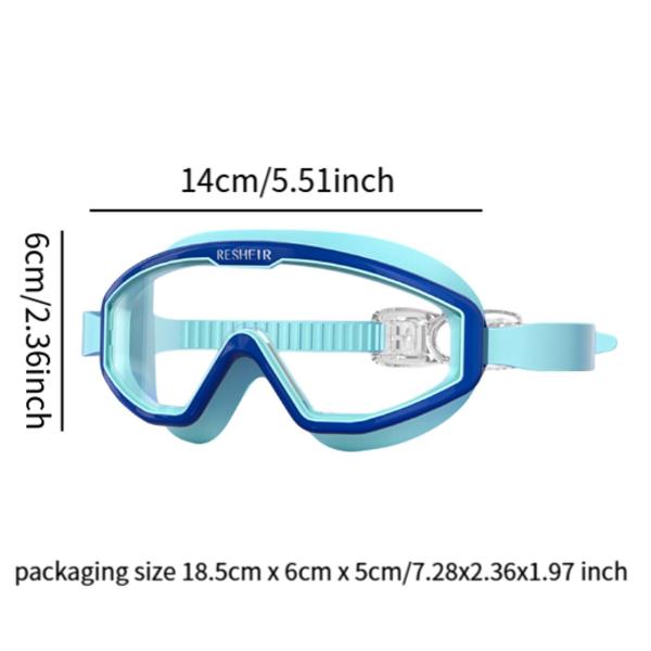 子供用水泳ゴーグル 子供用水泳ゴーグル 軽量 ポータブル PCレンズ 目の保護 水泳トレーニング シリコン製アイウェア 子供用