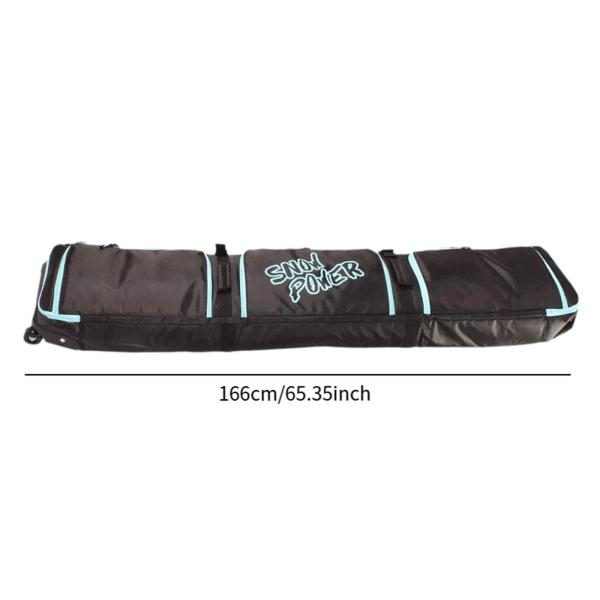 Burton スキーケース 166cm キャスター付き BURTON バートン 166 ホイール付 スノーボード バッグ キャリーバック