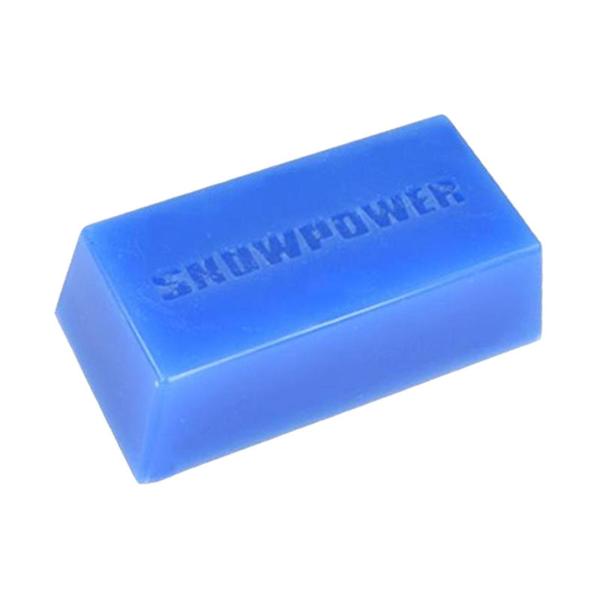 スノーボードワックス スキー・スノーボードアクセサリー 軽量用品 スキーワックス スノーブロックワックス シングルボード用 日常メンテナンス , 青