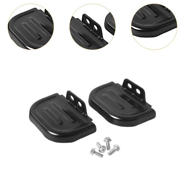 電動自転車用リアペダル 交換用有人ペダル 高性能パッセンジャーフットレスト ワイドリアシートフットペダル 1組