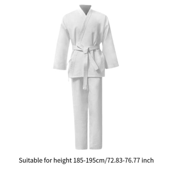 空手ユニフォーム 長袖 空手服 トレーニング スパーリング 競技用 190