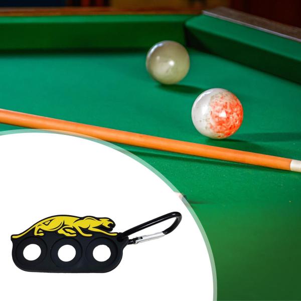 プールキュージョイントプロテクターホルダー、ジョイントプロテクターギャザーバックル付きビリヤードトレーニングラック、ホールドツール保護キャップホルダー