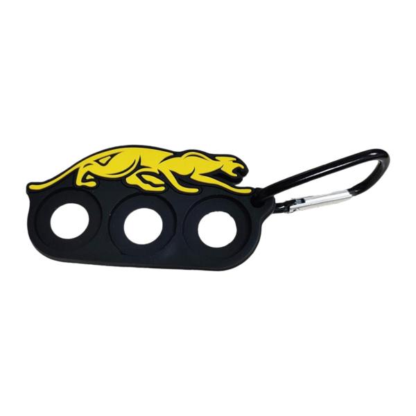 プールキュージョイントプロテクターホルダー、ジョイントプロテクターギャザーバックル付きビリヤードトレーニングラック、ホールドツール保護キャップホルダー