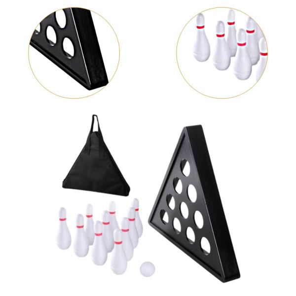 卓上シャッフルボード ボウリングピンセット シャッフルボードテーブル用 バッグ付き シャッフルボード ボウリングピン ゲーム ファミリーゲーム用