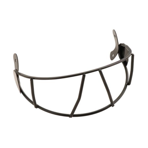 野球フェイスガード軽量バッティングヘルメットフェイスカバースポーツソフトボール用 22.5x8.5cm ブラック