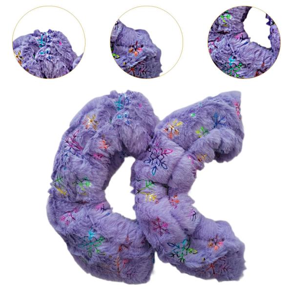 アイススケートブレードカバーぬいぐるみプロテクター練習用アイススケートホッケースケートパープル