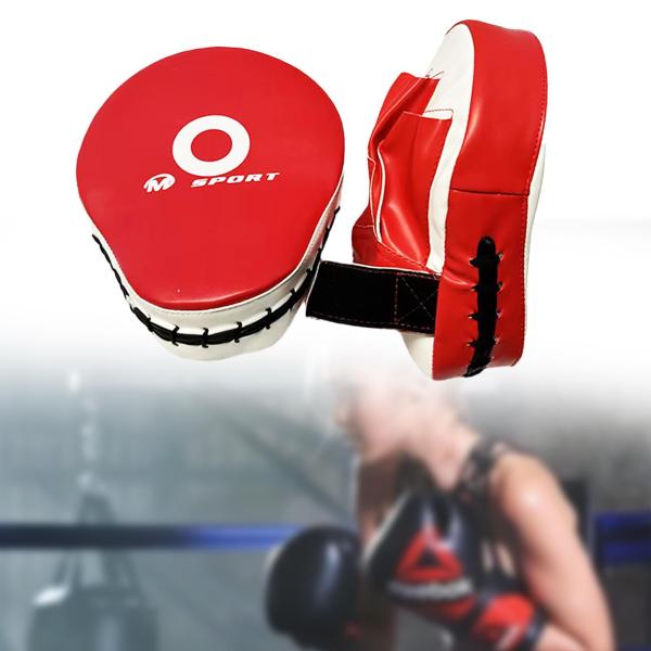 ボクシングパッド パンチングパッドアクセサリー ハンドターゲット カーブフォーカス パンチングミット スパーリング用 三田テコンドー 練習空手