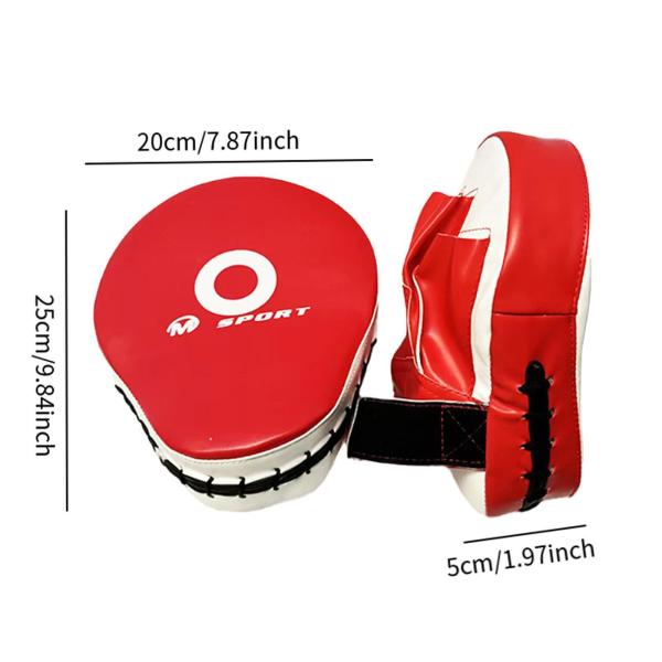 ボクシングパッド パンチングパッドアクセサリー ハンドターゲット カーブフォーカス パンチングミット スパーリング用 三田テコンドー 練習空手