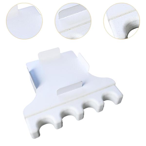 ビリヤードプールキューホルダーキュースタンド多用途4スロットポータブルキュー爪プールキューラックビリヤードテーブルエッジプールゲームクラブ用