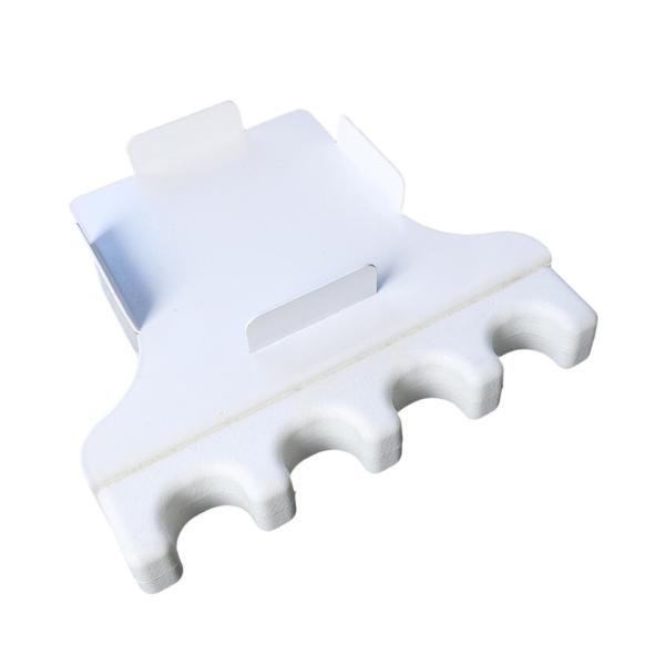 ビリヤードプールキューホルダーキュースタンド多用途4スロットポータブルキュー爪プールキューラックビリヤードテーブルエッジプールゲームクラブ用