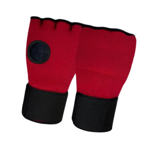 ボクシングインナーグローブギアジェルボクシングハンドラップトレーニング用テコンドーレッド