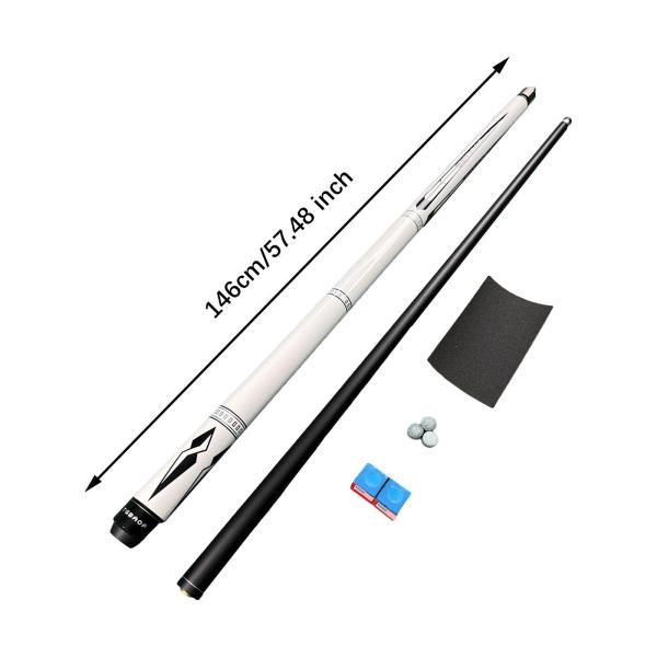 ビリヤードキュースリークプロフェッショナル1/2スプリット146cmプールキュービリヤードアクセサリー11.5mmヒント
