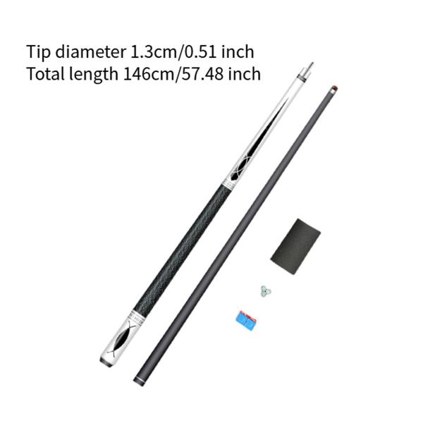 プールキュースティックビリヤード機器ビリヤードスティックバー練習初心者13 mm