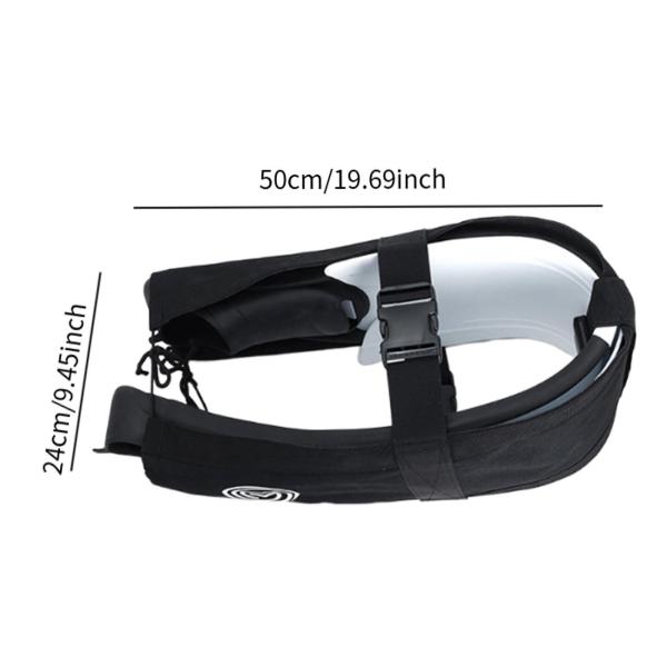 ロングフィンバッグストラップバッグキャリア折りたたみ折りたたむ可能な実用的なスピアフィッシングダイビングスキューブギアオーガナイザーフリッパーストレー