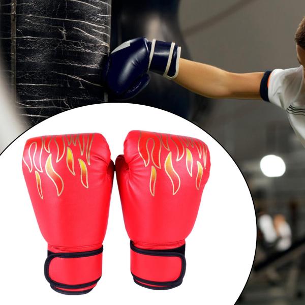 ボクシンググローブスパーリングキックボクシングトレーニングレッドとキッズのための人間工学に基づいた快適なミトン