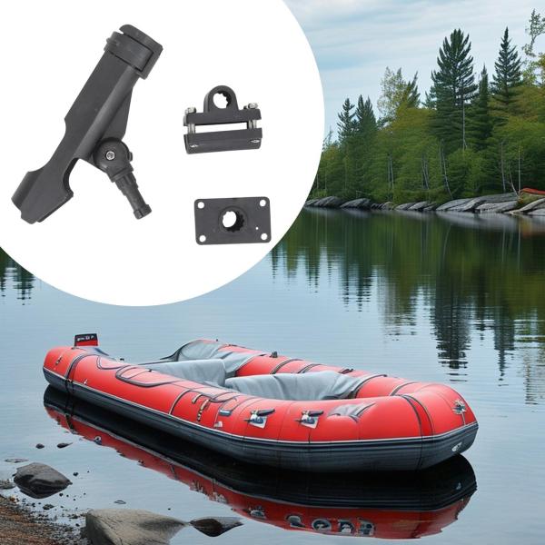 釣り竿ホルダーブラケットロッドラック調整可能ポータブルインフレータブルボート釣りポールマウントホルダーボートローイングのサポート