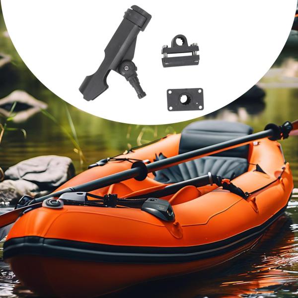 釣り竿ホルダーブラケットロッドラック調整可能ポータブルインフレータブルボート釣りポールマウントホルダーボートローイングのサポート