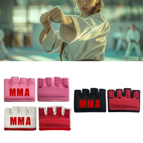 MMAジェルボクシンググローブフィットネススポーツミトンスパーリングムエタイグラップリングレッド